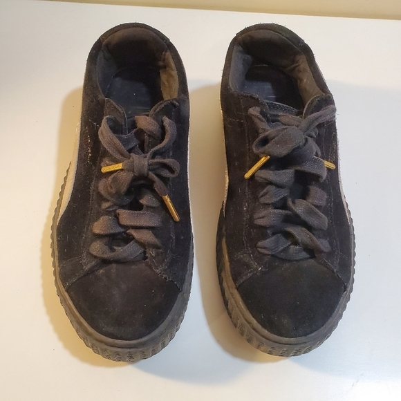 Puma Fenty by Rhianna black creepers womens sneakers size 8 - Picture 2 of 12